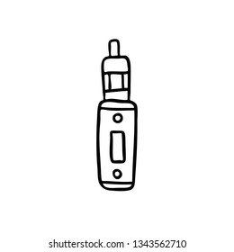 vape doodle icon