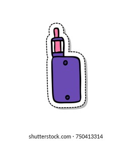 vape doodle icon