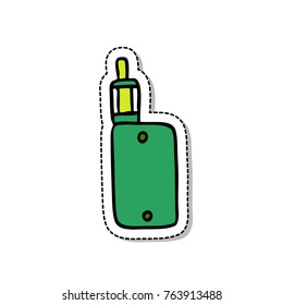 vape doodle icon