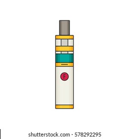 Vape flat vector icon