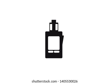 Vape Icon E-Cigarette Symbol Device Quit Smoking Vector Illustration