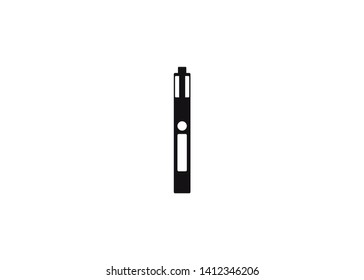 Vape Icon E-Cigarette Symbol Device Quit Smoking Juice Vector Illustration