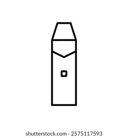 vape icon Simple outline illustration