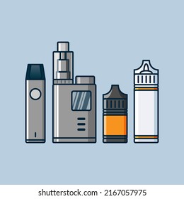 Vape icon vector isolated illustration