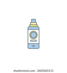 A vape icon vector is a scalable digital illustration of a vaping device, commonly used in UI UX, e-commerce, and branding designs.