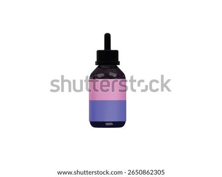  vape liquid icon 3d illustration render