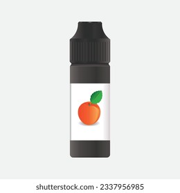 Vape liquid vector illustration symbol