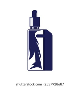 Vape logo design concept vector. Vaping illustration design