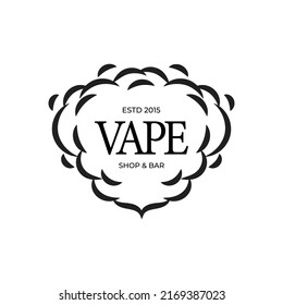 vape logo design good for vape shop