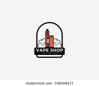 Vape logo design for vape shop