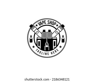 Vape logo design for vape shop