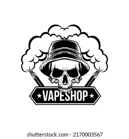 vape logo design for vapor shop