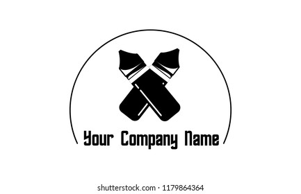 Vape logo template