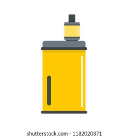 Vape mod icon. Flat illustration of vape mod vector icon for web design