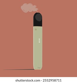 Vape pod illustration icon vector