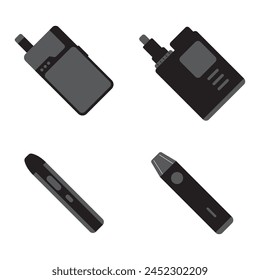 vape pods icon vector illustration logo design