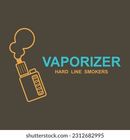 Vape Shop Logo Design Concept Vector. Vaping Logo Design Template