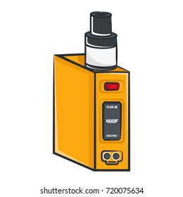 Vape shop logo template