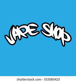 vape shop text