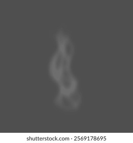 Vape smoke and mist with light effects on a transparent gray background, soft flowing texture, perfect for modern, atmospheric, or vaping-related designs.