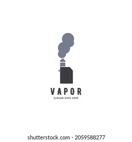 Vape Store Icon Vector Logo Vorlage Illustration Design