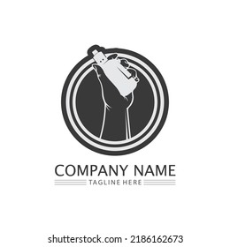 vape and vapor logo icon smoke vector and set design for vapers vaping device and lifestyle modern smoking