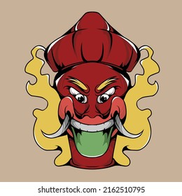 ilustración vectorial vape con un aspecto atractivo para la marca de pegatinas y demás