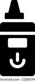 Vectorgrafik auf transparentem Hintergrund. Hochwertige Symbole. Glyphen Vektorsymbole für Konzept und Grafikdesign. 
