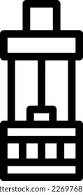 Vectorgrafik auf transparentem Hintergrund. Hochwertige Symbole. Dünne Vektorsymbole für Konzept und Grafikdesign.