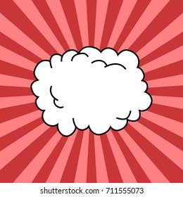 Vape vector illustrations on pop art background. Vector illustration.