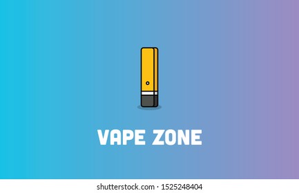 Vape Zone E-Cigarette Sign Board 