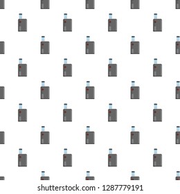 Vaping box pattern seamless vector repeat for any web design