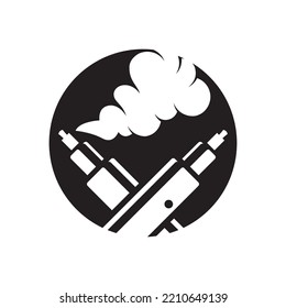 Vaping logo images illustration design