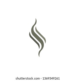 vaping smoke logo icon vector symbol 