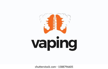 Vaping Vector Royalty Logo Design Inspirations