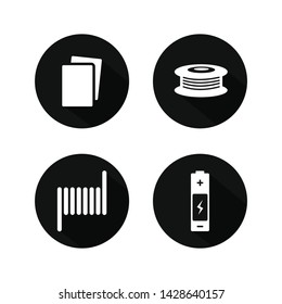 Vapor icon set vector illustration