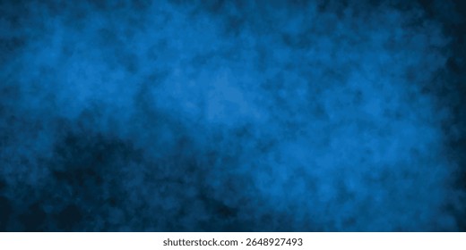 Vapor style smoke overlay with deep blue misty appearance

