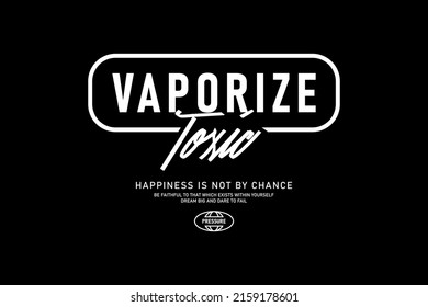 Vaporize streetwear Graphic Design ideas customize design templates typography design