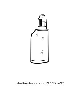 vaporizer doodle vapor drawing