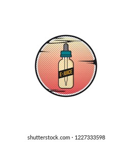 vaporizer electric cigarette vapor vape mod vector