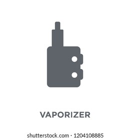 vaporizer icon. vaporizer design concept from Electronic devices collection. Simple element vector illustration on white background.