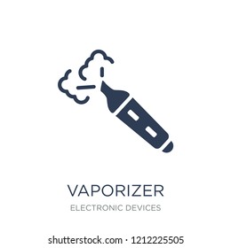 vaporizer icon. Trendy flat vector vaporizer icon on white background from Electronic devices collection, vector illustration can be use for web and mobile, eps10