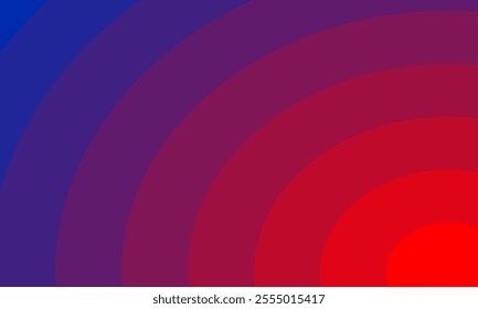 vaporwave round background gradient orange blue