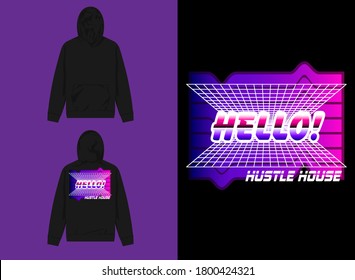 Vaporwave Streetwear Hoodie
HELLO! Vaporwave Design