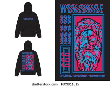 Vaporwave Streetwear Hoodie
Purple Zeus Illustration, Worldwide