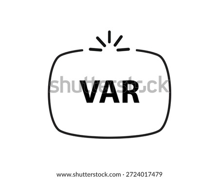 var icon on white background
