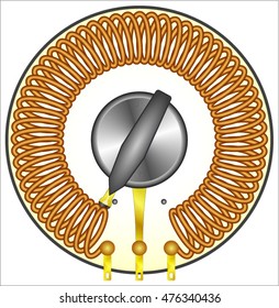 Variable Inductor Coil - Air Core
