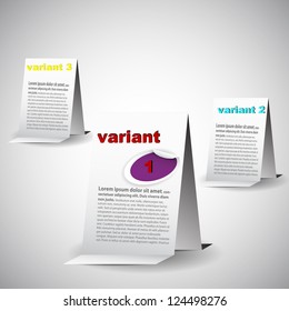 variant of paper mark with sticker