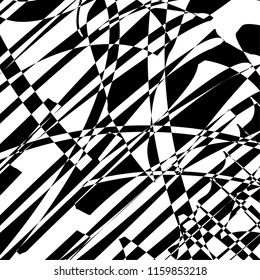 variation of abstract mono color graphic vector design