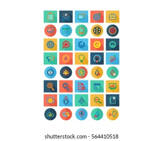 variation mixed vector business image vector icon logo symbol set